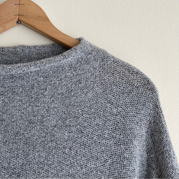 Old Navy grey mock neck sweater - Picture 3 of 5